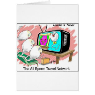 Fertilisation Travel Network Hälsningskort