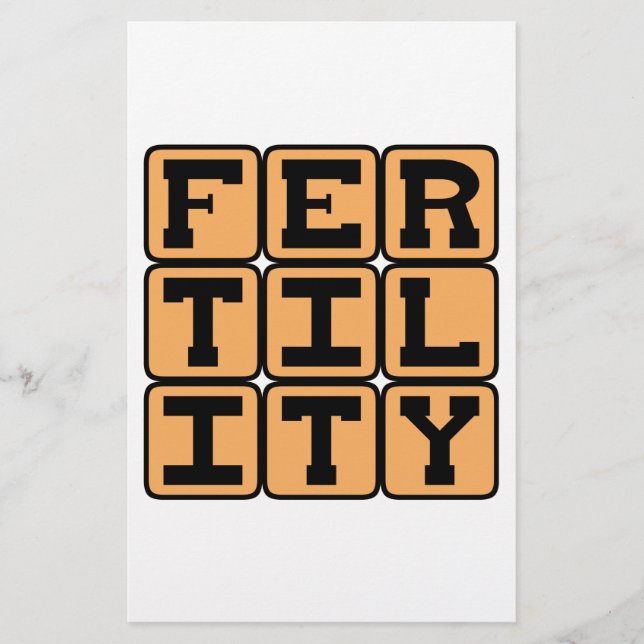 Fertilitet, graviditetsmeddelande (Framsida)