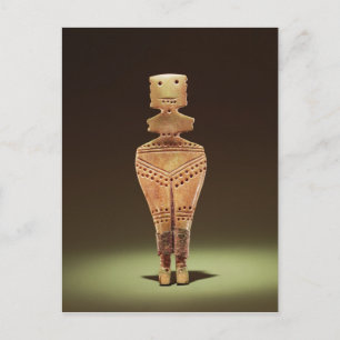 Fertility figur vykort