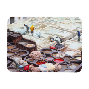 Fes garverier, Marocko Magnet