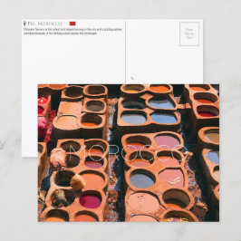 Fes, marockanskt vykort