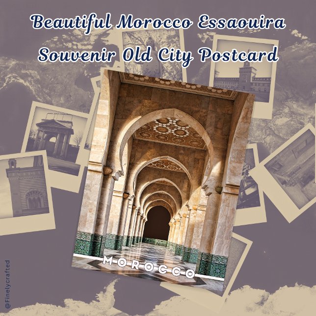 Fes Medina Architecture - vacker marockansk arkite Vykort (Skapare uppladdad)