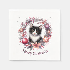 Fessionsartat Kattdjur i en Helgdag av andedräkt 3 Pappersservett