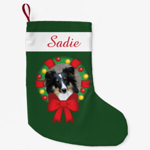 Fessionsutandning med Personlig Photo och Namn Liten Julstrumpa