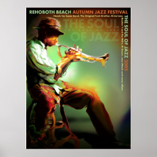 Fest 2005 för Jazz för Rehoboth strandhöst Poster