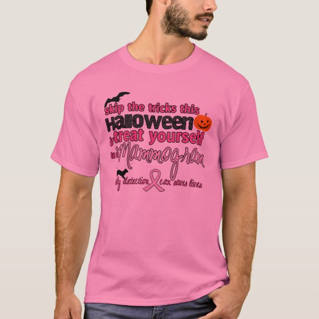 Fest dig till en Mammogram T-shirt (Framsida)