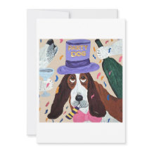 Fest Hund Basset Hound