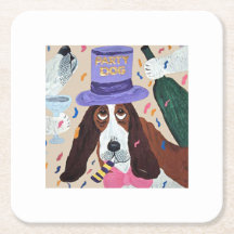 Fest Hund Basset Hound