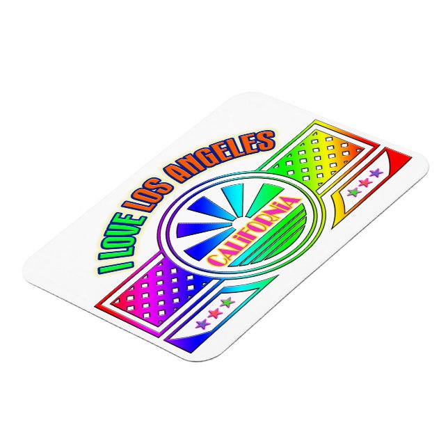 "Fest Los Angeles" Magnet (Vänstra Sidan)