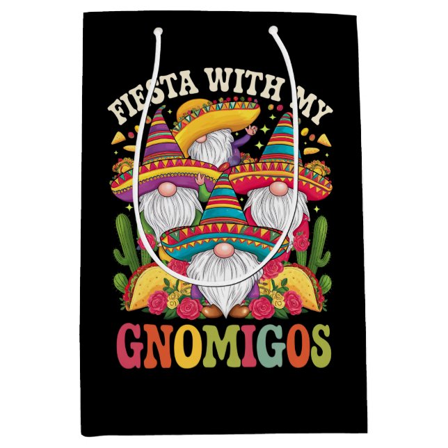 Fest med mina gnom-vänner gnom Cinco De Mayo (Framsidan)