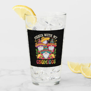 Fest med mina gnom-vänner gnom-Cinco De Mayo Glaskopp