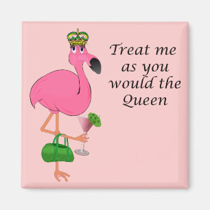 Fest mig, som du skulle drottningflamingoen magnet
