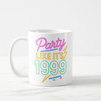 Fest som det är 1999®™ – Neon Voltage Kaffemugg