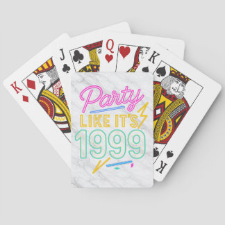 Fest som om det vore 1999®™ – Neon Voltage Casinokort