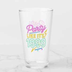 Fest som om det vore 1999®™ – Neon Voltage Glaskopp
