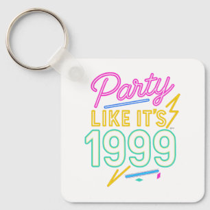 Fest som om det vore 1999®™ – Neon Voltage Nyckelring