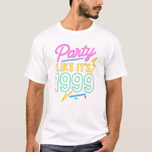 Fest som om det vore 1999®™ – Neon Voltage T Shirt