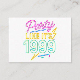 Fest som om det vore 1999®™ – Neon Voltage Tilläggskort