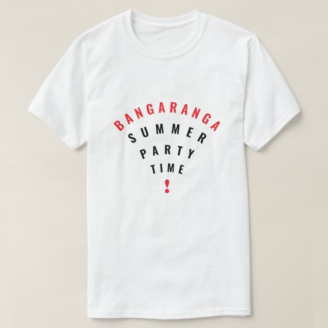Fest T-Shirt Bangaranga (Design framsida)
