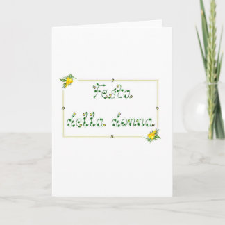 Festa della donna kort