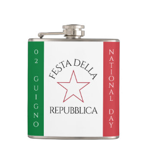 Festa della Repubblicas nationaldag i Italien Flag Fickplunta