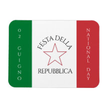 Festa della Repubblicas nationaldag i Italien Flag