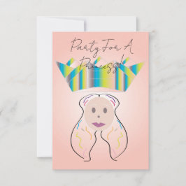 Festa för en prinsessa! inbjudningar