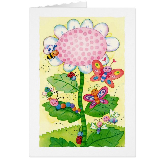 festa hälsningskort (Framsidan)