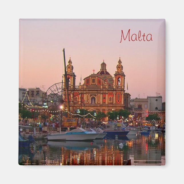 Festa i Msida, by i Malta Magnet (Framsidan)