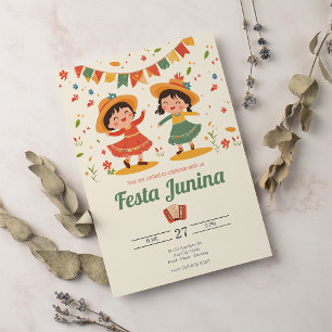 Festa Junina Brazilian Party Inbjudningar