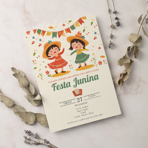 Festa Junina Brazilian Party Inbjudningar