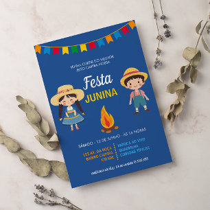 Festa Junina Corporate/Klubb Party Inbjudningar