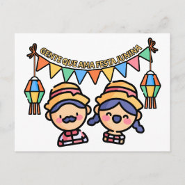 Festa Junina Farmers Vykort