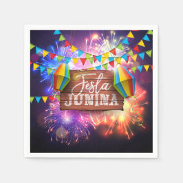 Festa Junina Fireworks Pappersservett
