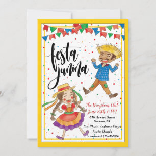 Festa Junina-inbjudan Inbjudningar