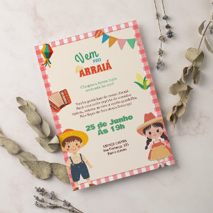 Festa Junina Inbjudningar