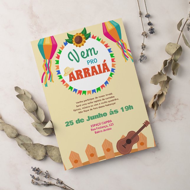 Festa Junina Inbjudningar (Skapare uppladdad)