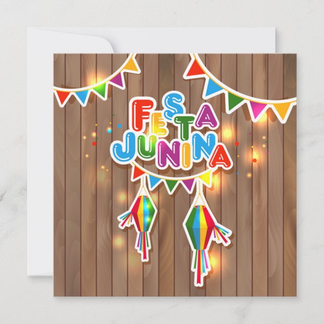 Festa Junina Julkort (Framsida)