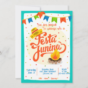 Festa Junina-partiets inbjudningar