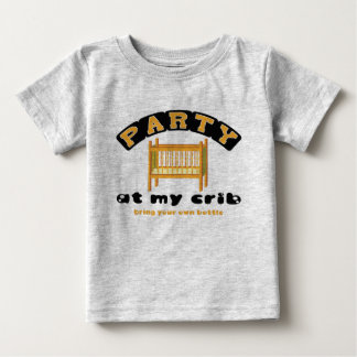 Festa på min lathund, BYOB som är rolig, bebiset, Tee Shirt