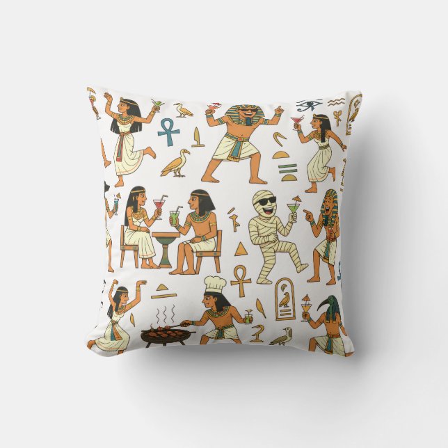 Festa som en egyptier kudde (Framsida)