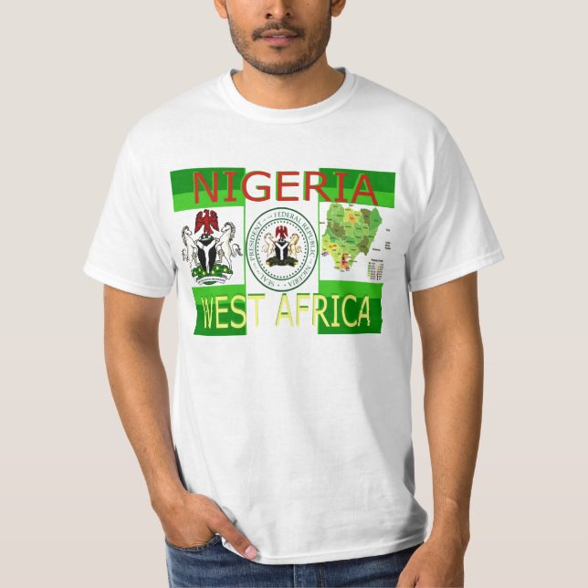 FESTAC 77 NIGERIA VID MOJISOLA A GBADAMOSI T-SHIRT (Framsida)