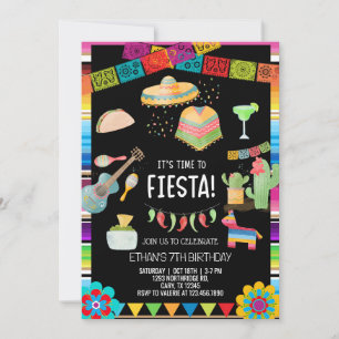 Festar boy födelsedagsinbjudan, pojkfesta alla åld inbjudningar