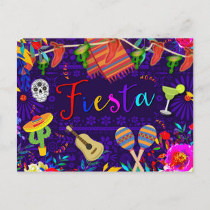Festarangemang Födelsedagsfest Cinco De Mayo Vykort
