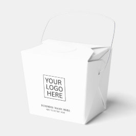 Festartiklar Anpassad logotyp & text förpackning Presentaskar