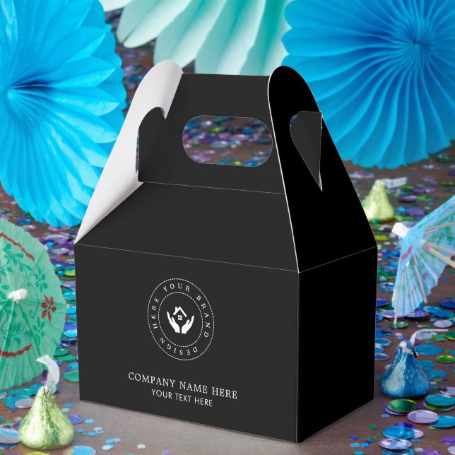 Festartiklar Anpassad logotyp & text förpackning Presentaskar (Part)