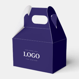 Festartiklar Anpassad logotyp & text förpackning Presentaskar