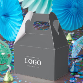 Festartiklar Anpassad logotyp & text förpackning Presentaskar