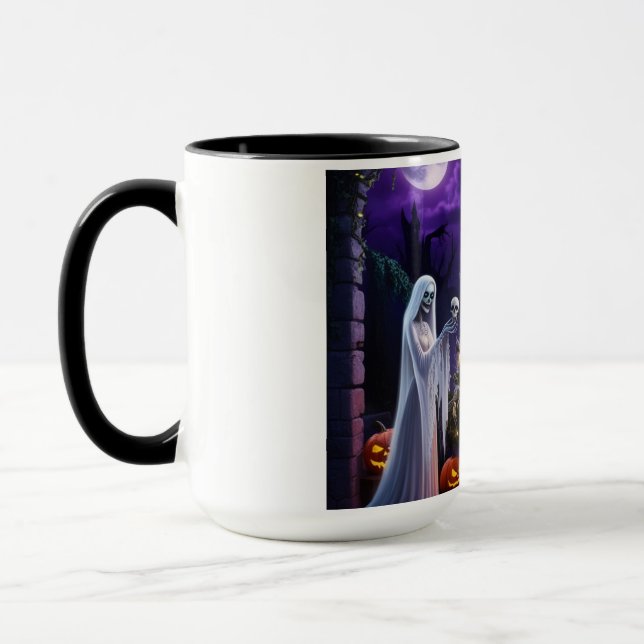 Festejo de Halloween Mugg (Vänster)