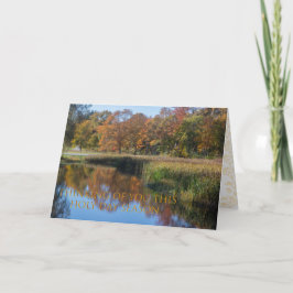 Festen av Tabernacles tankar på dig hälsning. Kort